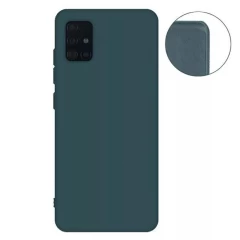 Husa Samsung Galaxy A71 Arpex Soft Edge Silicone - Verde Inchis Verde Inchis