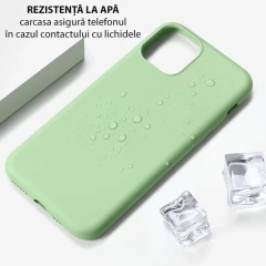 Husa Samsung Galaxy A71 Arpex Soft Edge Silicone - Verde Inchis Verde Inchis