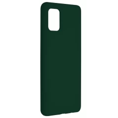 Husa Samsung Galaxy A71 Arpex Soft Edge Silicone - Verde Inchis Verde Inchis