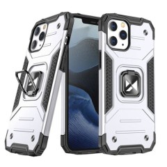 Husa iPhone 13 Pro Wozinsky Ring Armor - Silver