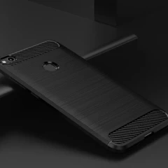 Husa Huawei P9 Lite 2017, P8 Lite 2017 Arpex Carbon Silicone - Negru Negru