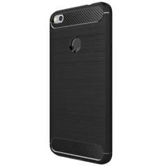 Husa Huawei P9 Lite 2017, P8 Lite 2017 Arpex Carbon Silicone - Negru Negru