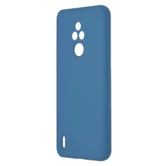 Husa Motorola Moto E7 Arpex Soft Edge Silicone - Albastru Denim Albastru Denim
