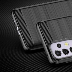 Husa Samsung Galaxy A33 5G Arpex Carbon Silicone - Black Black