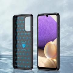 Husa Samsung Galaxy A33 5G Arpex Carbon Silicone - Black Black