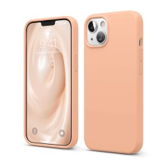 Husa CASEY STUDIOS™ pentru iPhone 13 Mini, Soft Silicone Premium, Microfibra in Interior, de Protectie, Ultra Slim, pentru Incarcare Wireless, Margini Ridicate pentru Protectia Ecranului si a Camerelor