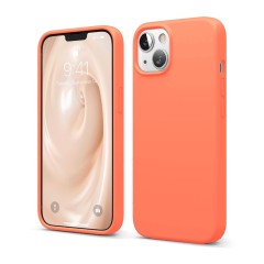 Husa CASEY STUDIOS™ pentru iPhone 13 Mini, Soft Silicone Premium, Microfibra in Interior, de Protectie, Ultra Slim, pentru Incarcare Wireless, Margini Ridicate pentru Protectia Ecranului si a Camerelor