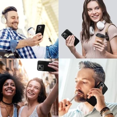 Husa CASEY STUDIOS™ pentru iPhone 13 Mini, Soft Silicone Premium, Microfibra in Interior, de Protectie, Ultra Slim, pentru Incarcare Wireless, Margini Ridicate pentru Protectia Ecranului si a Camerelor Negru