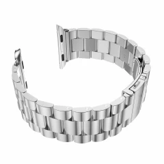 Curea Apple Watch 1/2/3/4/5/6/7/8/SE - 38/40/41 MM Metallic Casey Studios Casey Studios - Silver Silver