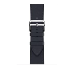 Curea Apple Watch 1/2/3/4/5/6/7/8/SE - 38/40/41 MM Elegant Leather Casey Studios Casey Studios - Midnight Blue Midnight Blue