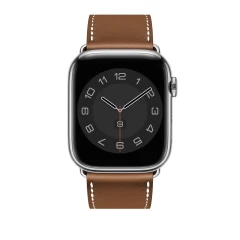 Curea Apple Watch 1/2/3/4/5/6/7/8/SE - 38/40/41 MM Elegant Leather Casey Studios Casey Studios - Brown Brown