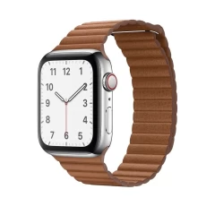 Curea Apple Watch 1/2/3/4/5/6/7/8/SE - 38/40/41 MM Leather Loop Casey Studios Casey Studios - Brown Brown