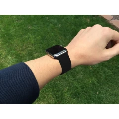 Curea Apple Watch 1/2/3/4/5/6/7/8/SE - 38/40/41 MM Leather Loop Casey Studios Casey Studios - Black Black