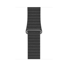Curea Apple Watch 1/2/3/4/5/6/7/8/SE - 38/40/41 MM Leather Loop Casey Studios Casey Studios - Black Black