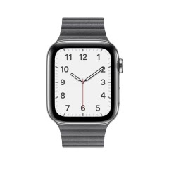 Curea Apple Watch 1/2/3/4/5/6/7/8/SE/Ultra - 42/44/45/49 MM Leather Loop Casey Studios Casey Studios - Dark Gray Dark Gray