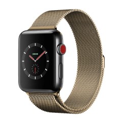 Curea Apple Watch 1/2/3/4/5/6/7/8/SE - 30/40/41 MM Milanese Loop Casey Studios Casey Studios - Brown