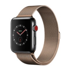 Curea Apple Watch 1/2/3/4/5/6/7/8/SE/Ultra - 42/44/45/49 MM Milanese Loop Casey Studios Casey Studios - Rose Gold
