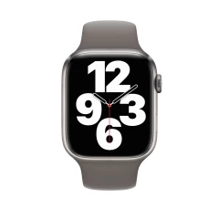 Curea Apple Watch 1/2/3/4/5/6/7/8/SE/Ultra - 42/44/45/49 MM - S /m - Silicone Sport Casey Studios Casey Studios - Yellow Yellow