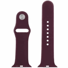 Curea Apple Watch 1/2/3/4/5/6/7/8/SE/Ultra - 42/44/45/49 MM - S /m - Silicone Sport Casey Studios Casey Studios - Wine Red Wine Red