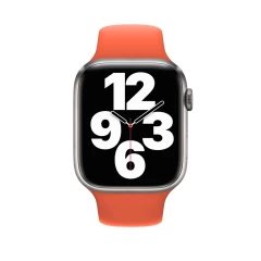 Curea Apple Watch 1/2/3/4/5/6/7/8/SE/Ultra - 42/44/45/49 MM - S /m - Silicone Sport Casey Studios Casey Studios - Orange Orange