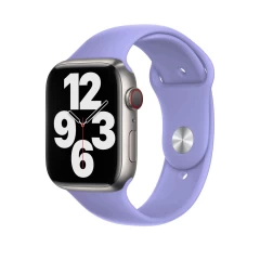 Curea Apple Watch 1/2/3/4/5/6/7/8/SE/Ultra - 42/44/45/49 MM - S /m - Silicone Sport Casey Studios Casey Studios - Yellow Mauve 