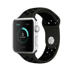 Curea Apple Watch 1/2/3/4/5/6/7/8/SE - 38/40/41 MM - S /m - Sport Loop Casey Studios Casey Studios - Black/grey Army Green/black 