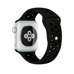 Curea Apple Watch 1/2/3/4/5/6/7/8/SE/Ultra - 42/44/45/49 MM - S /m - Sport Loop Casey Studios Casey Studios - Obsidian/black Obsidian/black
