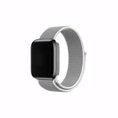 Curea Apple Watch 1/2/3/4/5/6/7/8/SE - 38/40/41 MM Nylon Casey Studios Casey Studios - Olive Flak Gray 