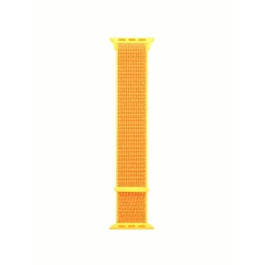 Curea Apple Watch 1/2/3/4/5/6/7/8/SE - 38/40/41 MM Nylon Casey Studios Casey Studios - Canary Yellow Canary Yellow