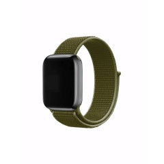 Curea Apple Watch 1/2/3/4/5/6/7/8/SE - 38/40/41 MM Nylon Casey Studios Casey Studios - Olive Flak