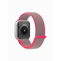 Curea Apple Watch 1/2/3/4/5/6/7/8/SE - 38/40/41 MM Nylon Casey Studios Casey Studios - Hot Pink Hot Pink