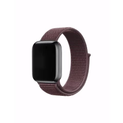 Curea Apple Watch 1/2/3/4/5/6/7/8/SE/Ultra - 42/44/45/49 MM Nylon Casey Studios Casey Studios - Gray Rosy Brown 