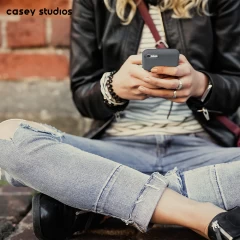 Husa iPhone 7/8/SE2 Casey Studios Premium Soft Silicone - Dark Gray Dark Gray
