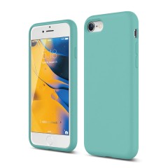 Husa iPhone 7/8/SE2 Casey Studios Premium Soft Silicone - Turqoise