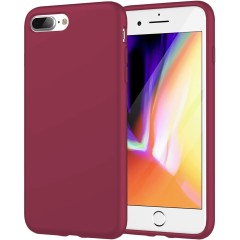 Husa iPhone 7 Plus/8 Plus Casey Studios Premium Soft Silicone - Burgundy