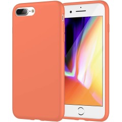 Husa iPhone 7 Plus/8 Plus Casey Studios Premium Soft Silicone - Nectarine