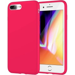 Husa iPhone 7 Plus/8 Plus Casey Studios Premium Soft Silicone - Neon Pink