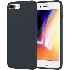 Husa iPhone 7 Plus/8 Plus Casey Studios Premium Soft Silicone - Nectarine Midnight Blue 