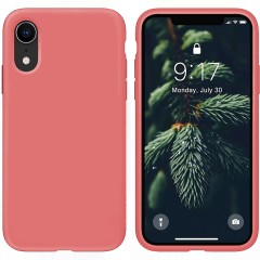 Husa CASEY STUDIOS™ pentru iPhone XR, Soft Silicone Premium, Microfibra in Interior, de Protectie, Ultra Slim, pentru Incarcare Wireless, Margini Ridicate pentru Protectia Ecranului si a Camerelor