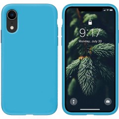 Husa CASEY STUDIOS™ pentru iPhone XR, Soft Silicone Premium, Microfibra in Interior, de Protectie, Ultra Slim, pentru Incarcare Wireless, Margini Ridicate pentru Protectia Ecranului si a Camerelor