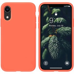 Husa CASEY STUDIOS™ pentru iPhone XR, Soft Silicone Premium, Microfibra in Interior, de Protectie, Ultra Slim, pentru Incarcare Wireless, Margini Ridicate pentru Protectia Ecranului si a Camerelor