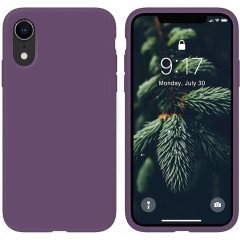 Husa CASEY STUDIOS™ pentru iPhone XR, Soft Silicone Premium, Microfibra in Interior, de Protectie, Ultra Slim, pentru Incarcare Wireless, Margini Ridicate pentru Protectia Ecranului si a Camerelor