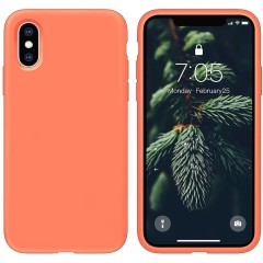 Husa iPhone XS Max Casey Studios Premium Soft Silicone - Lilac