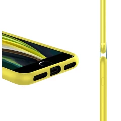 Husa iPhone XS Max Casey Studios Premium Soft Silicone - Yellow