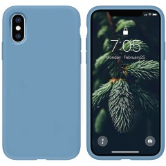 Husa iPhone XS Max Casey Studios Premium Soft Silicone - Lilac