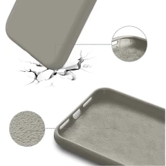 Husa iPhone XS Max Casey Studios Premium Soft Silicone - Gray Gray