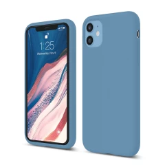 Husa iPhone 11 Casey Studios Premium Soft Silicone Lilac 