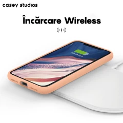 Husa iPhone 11 Pro Casey Studios Premium Soft Silicone - Pink Sand Pink Sand