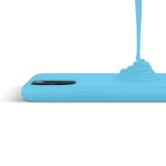 Husa iPhone 11 Pro Casey Studios Premium Soft Silicone - Acid Blue Acid Blue