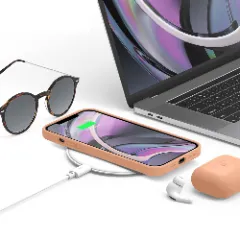 Husa iPhone 12/12 Pro Casey Studios Premium Soft Silicone - Pink Sand Pink Sand